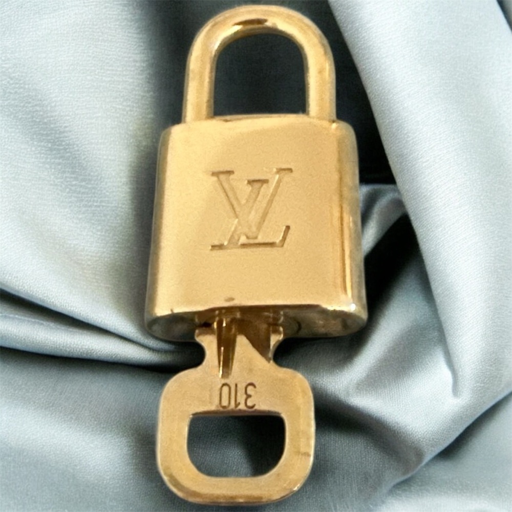 Louis Vuitton Luxurious Gold Lock